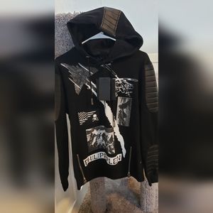 Philipp Plein Hoodie Illegal Fight Club Staightcut